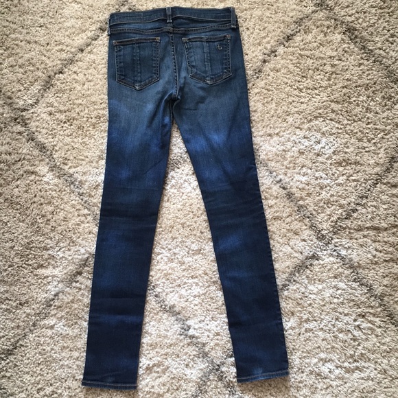 Rag & Bone..Dark wash skinny jeans- size 25 - Picture 3 of 5